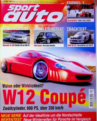Deckblatt Sport Auto (12/2001)